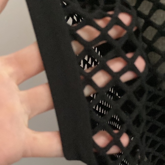 Joeffer Caoc Black Fishnet Coverup Dress - Picture 11 of 13